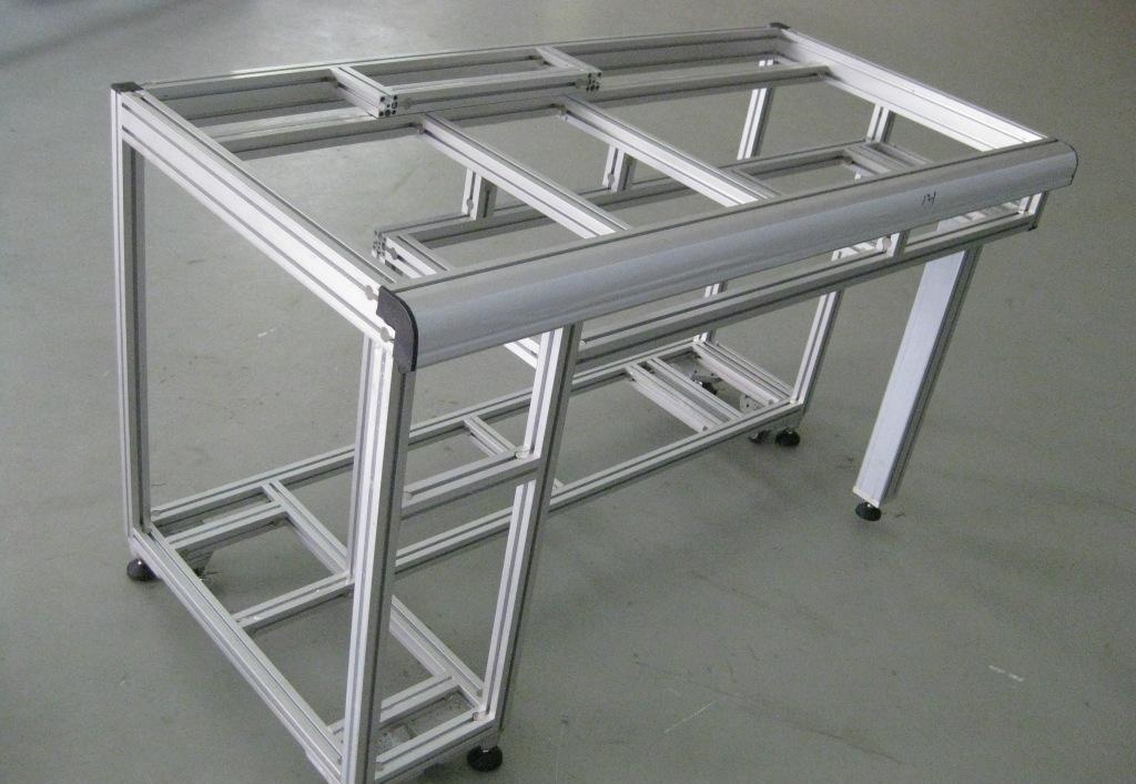 30120 aluminum extrusion used for modular workstation frame