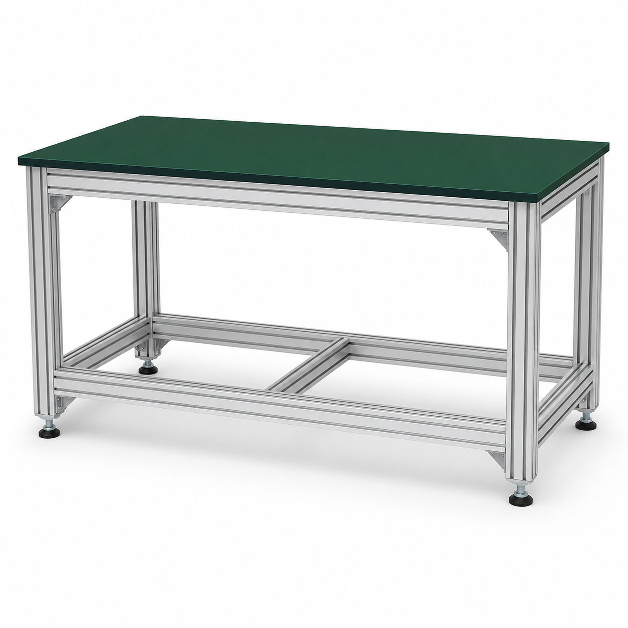 industrial aluminum workbench for factory workstation